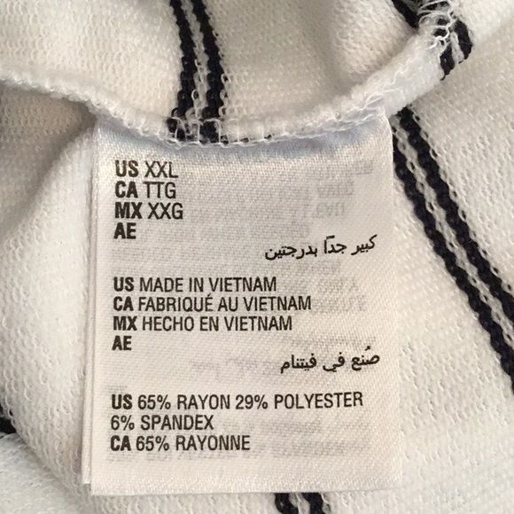 CHARTER CLUB STRIPED V-NECK TOP - Picture 10 of 11